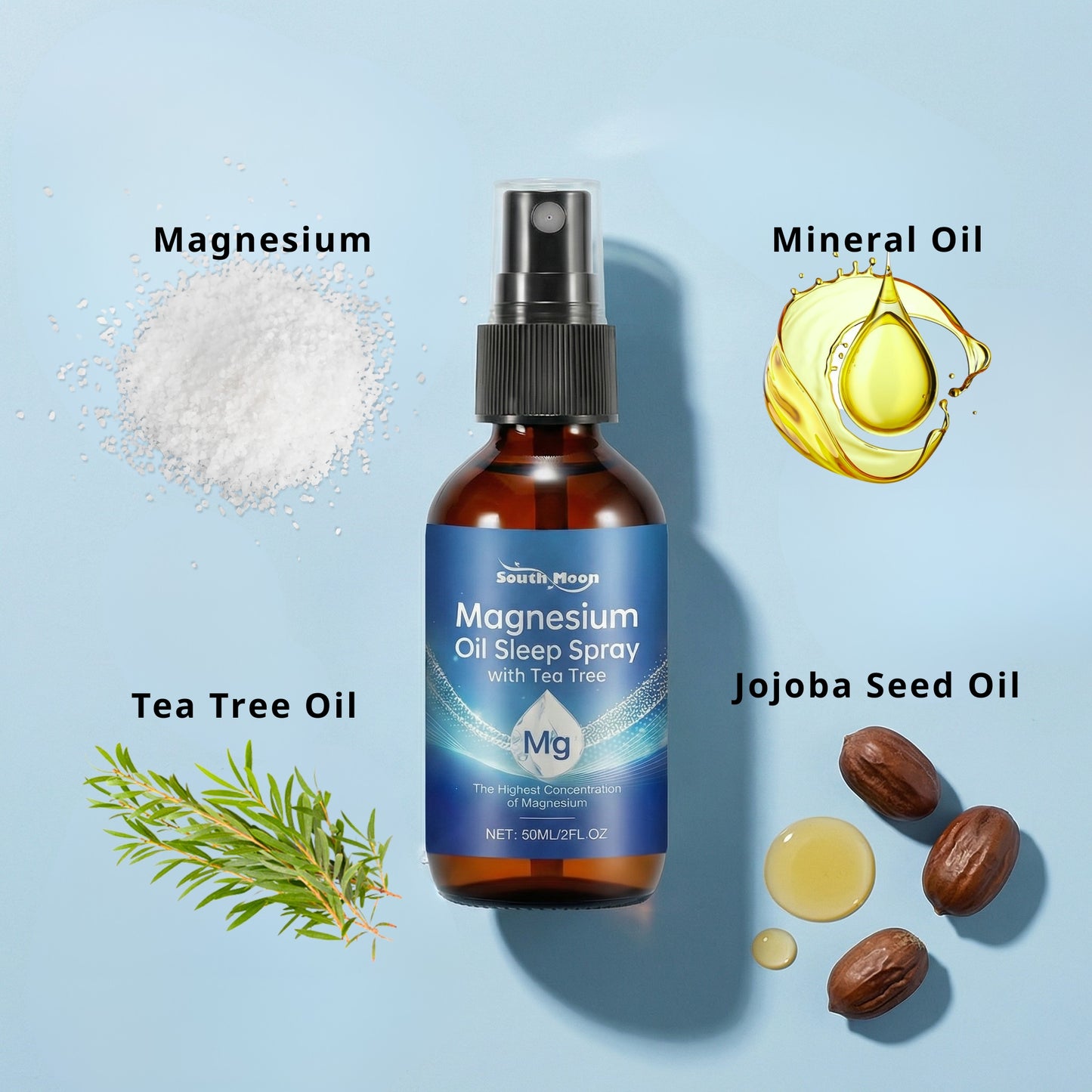 Magnesium Oil Sleep Spray with Tea Tree