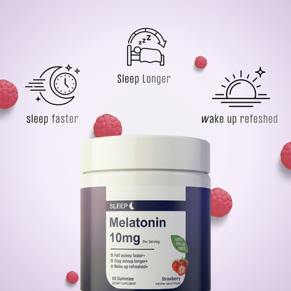 Melatonin Sleep Gummies | Precise Dose for Falling Asleep Faster