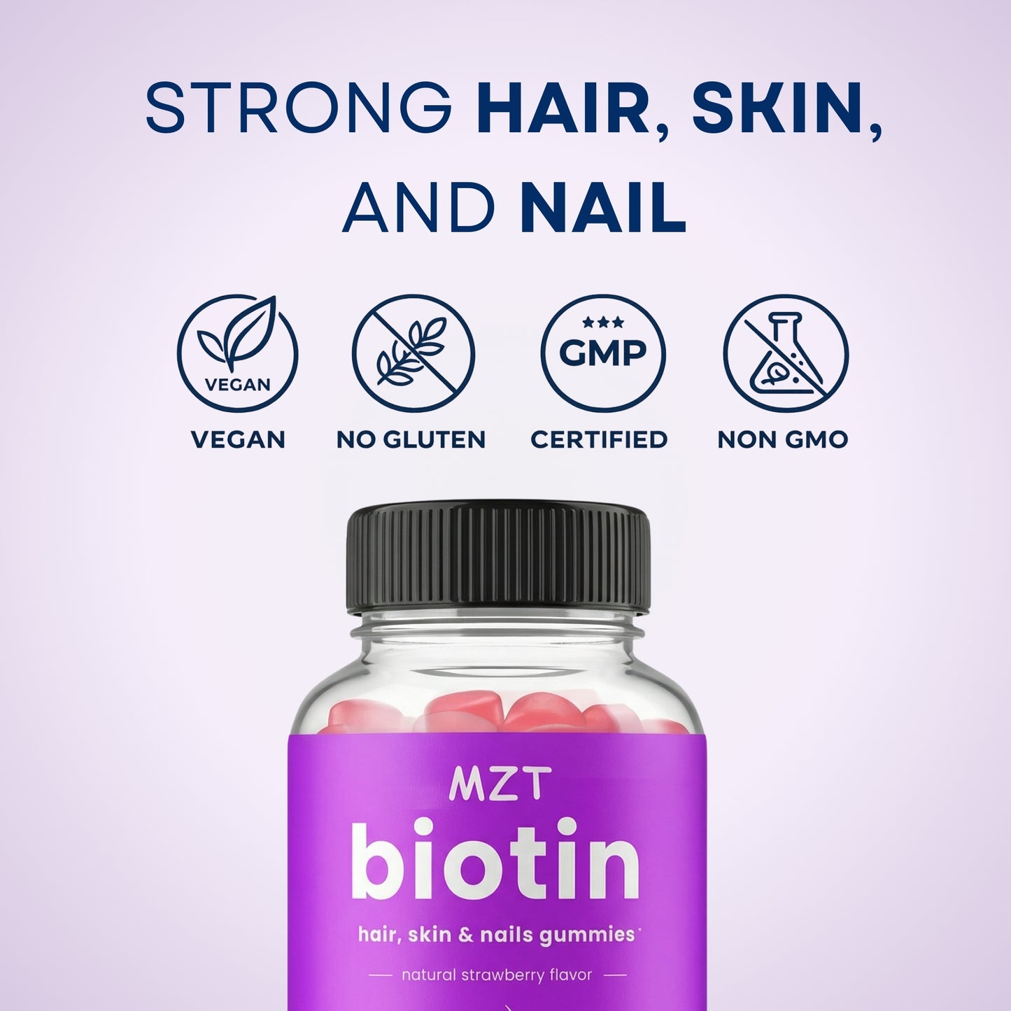 Biotin Hair & Nail Gummies