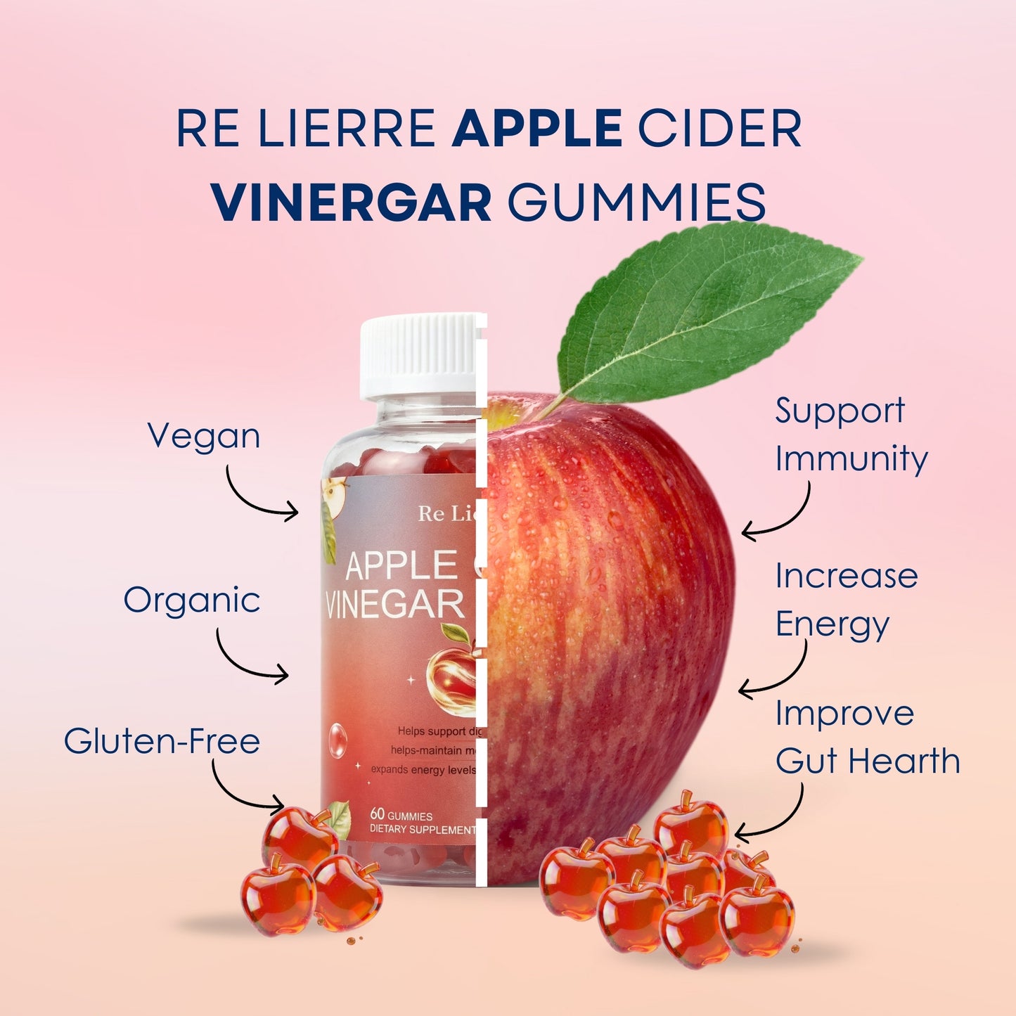 Cider Vinegar Grapefruit Gummies