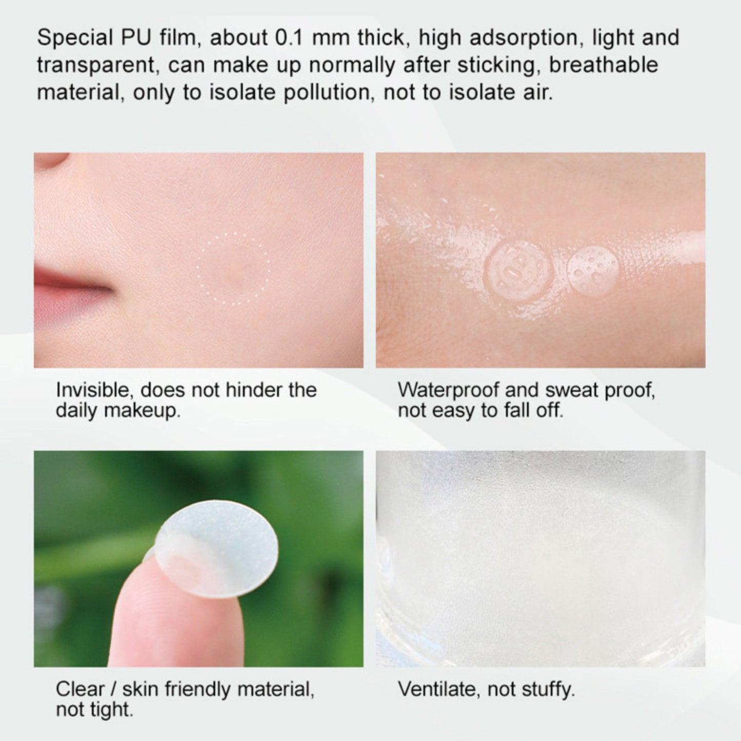 Anti-Acne Concealer Patch - Invisible Blemish Protection (72 Patches)