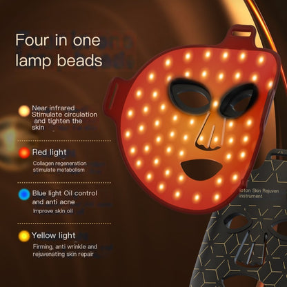 Evaly Portable Red Light LED Facial Mask | 630nm Silicone Skin Therapy