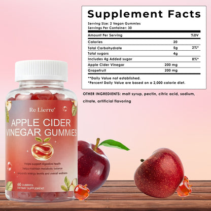 Cider Vinegar Grapefruit Gummies