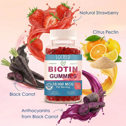 Biotin Dietary Supplement Gummies