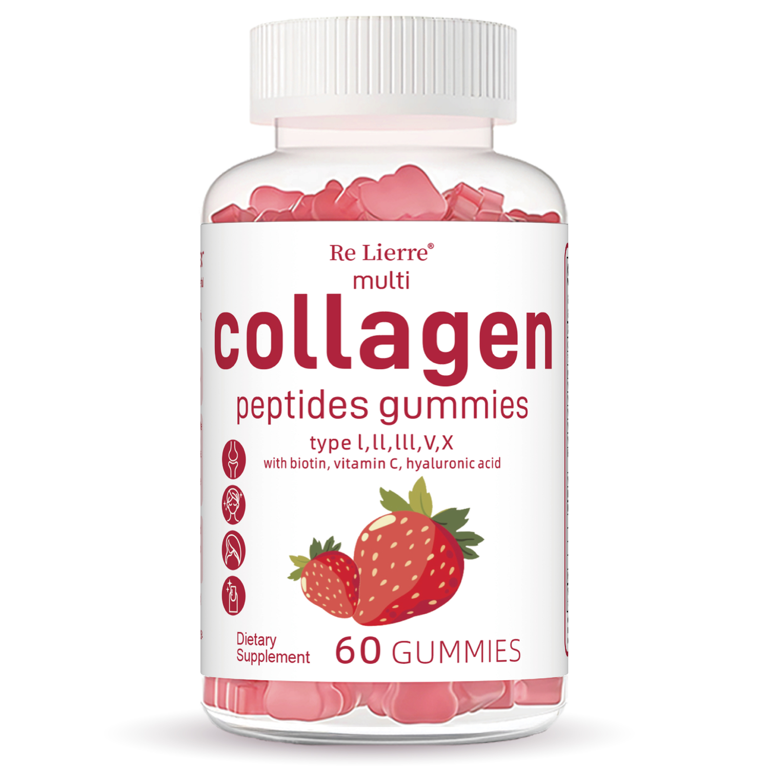 Collagen Peptide Gummies - Skin, Joint, and Hair Support in Every Chew