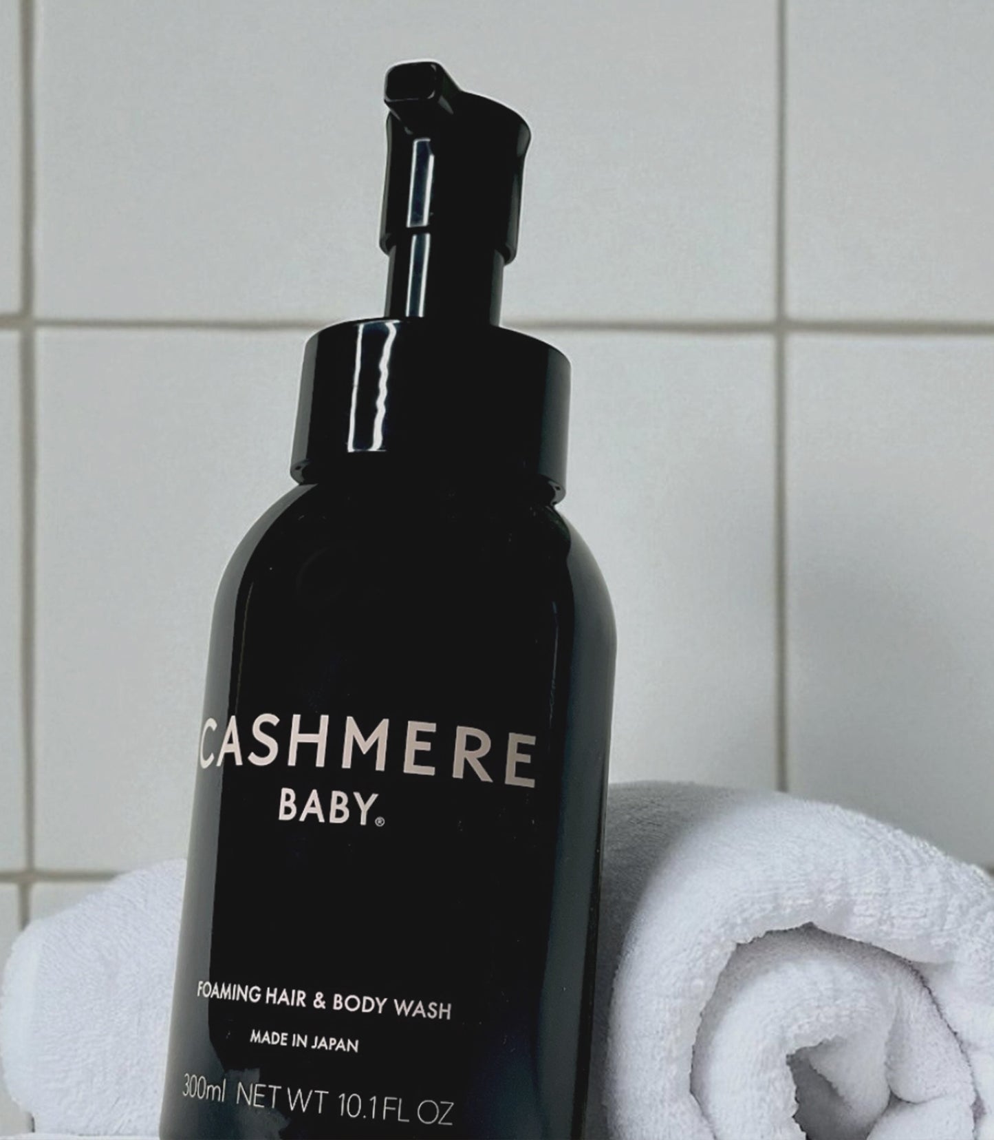 Cashmere Baby Foaming Hair & Body Wash | Gentle 2-in-1 Cleanser for All Ages