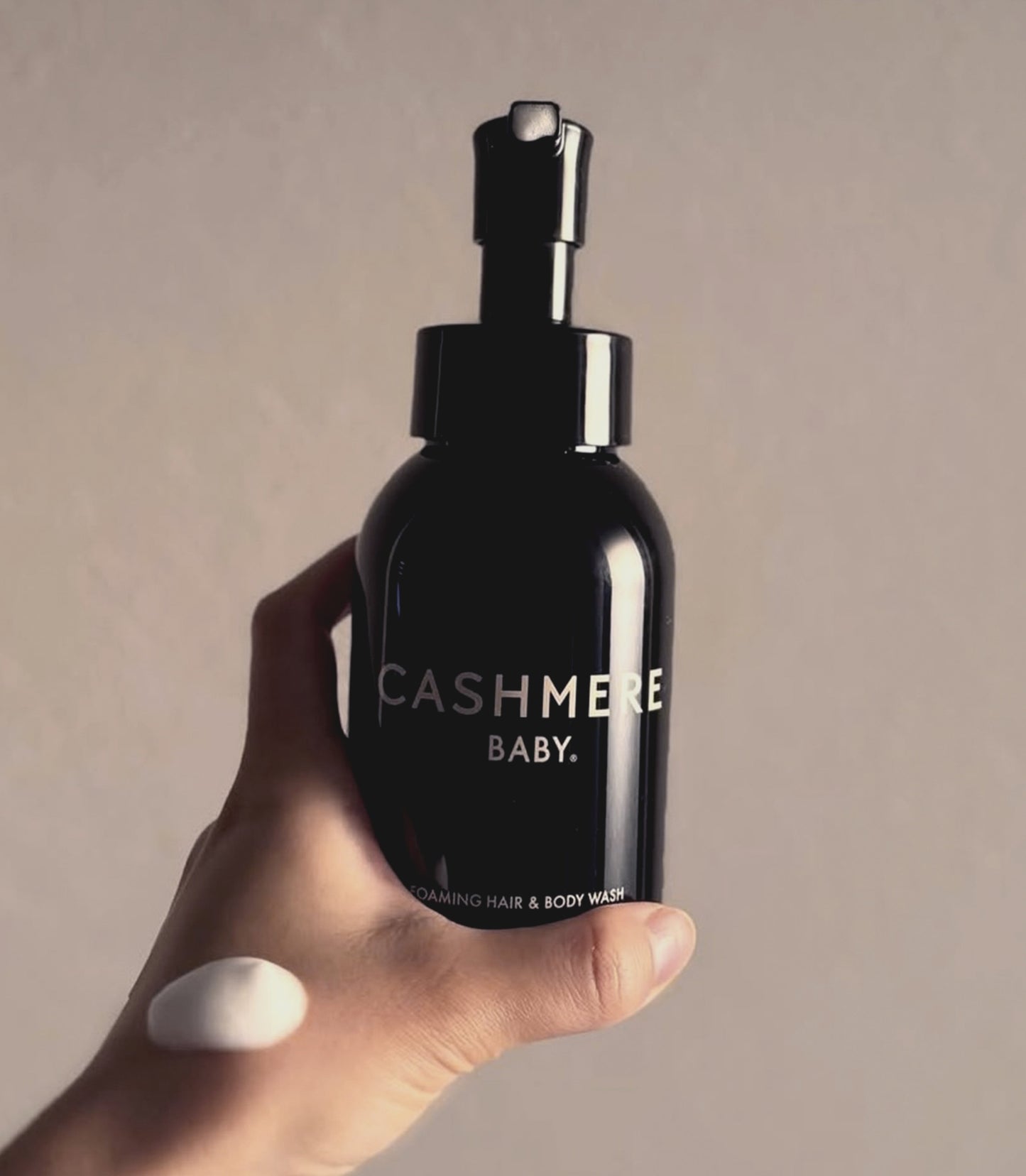 Cashmere Baby Foaming Hair & Body Wash | Gentle 2-in-1 Cleanser for All Ages