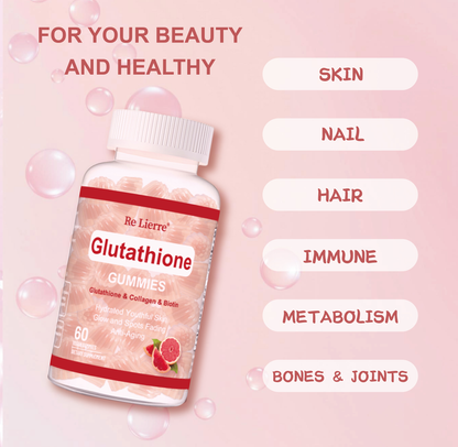Glutathione Collagen Gummies - Grapefruit Flavor | Daily Beauty Support at a Smart Price