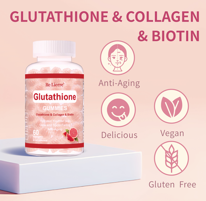 Glutathione Collagen Gummies - Grapefruit Flavor | Daily Beauty Support at a Smart Price