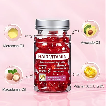 PureGlow Hair Elixir + Vitamin Gummies Set | Inside-Out Hair Care