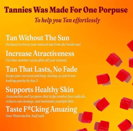 Sun Kissed Tanning Gummies