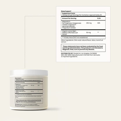 Sleep Support - Premium Magnesium Tri-Blend for Deep, Restorative Sleep