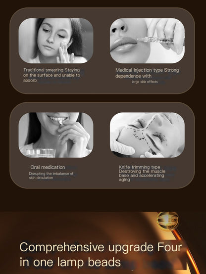Evaly Portable Red Light LED Facial Mask | 630nm Silicone Skin Therapy