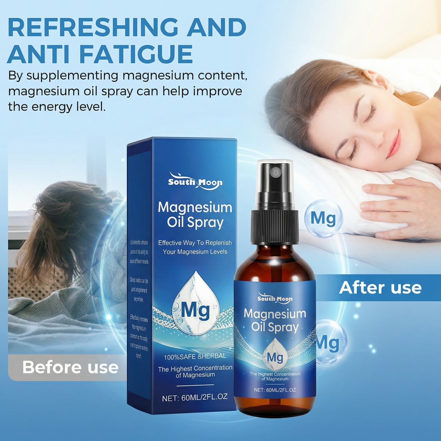 Magnesium Oil Sleep Spray with Tea Tree