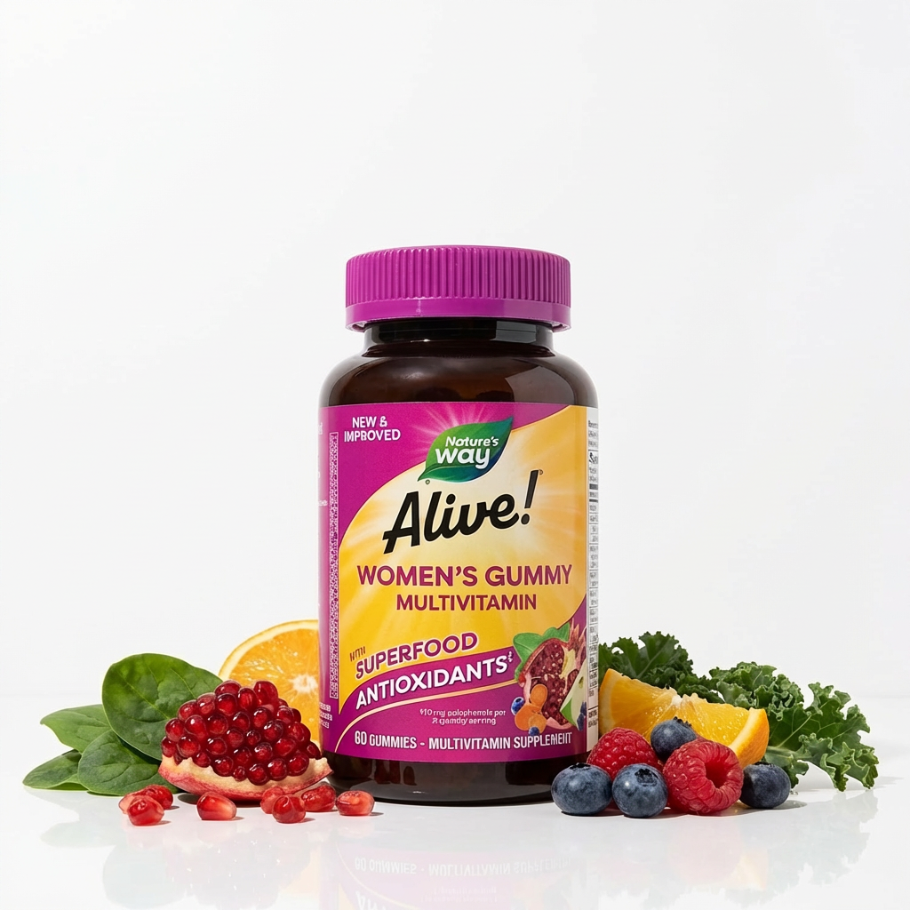 Alive Women's Gummy Multivitamin - Complete Daily Nutrition in Every Chew