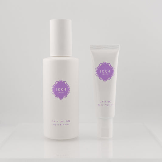 1004 SEN[C] UV Skin Care Set | Toner + SPF50+ PA++++ Sunscreen