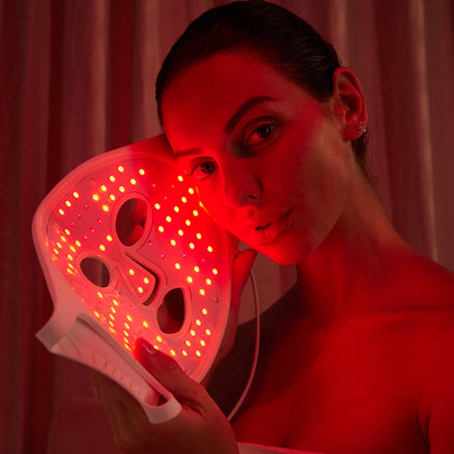LED Therapy Face Mask | 7 Color Light Modes | Home Skin Care Device