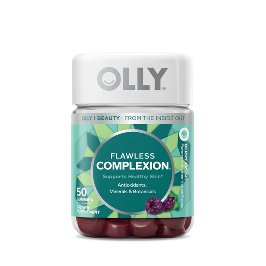 Flawless Complexion Gummies | Antioxidant & Mineral Beauty Gummies for Radiant Skin (50ct)